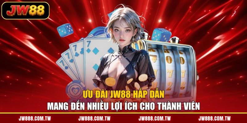 Ưu đãi JW88 hấp dẫn mang đến nhiều lợi ích cho thành viên